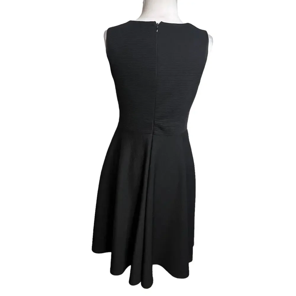 Anthropologie Hutch bow cut out black mini dress Sz S - Picture 4 of 8